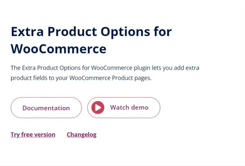 WooCommerce Extra Product Options Pro product artwork