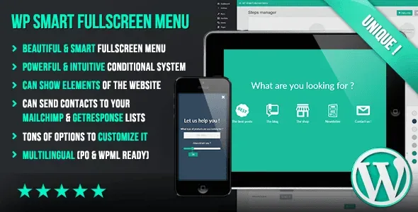 WP Smart Fullscreen Menu product artwork