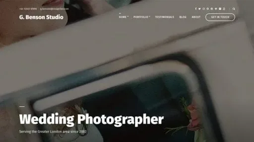 Benson WordPress Theme By CSS Igniter product artwork