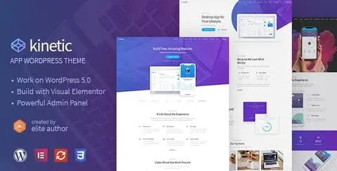 Kinetic – Desktop, Mobile & Product App Theme product artwork