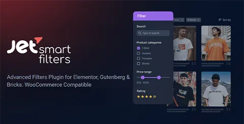 JetSmartFilters Plugin product artwork