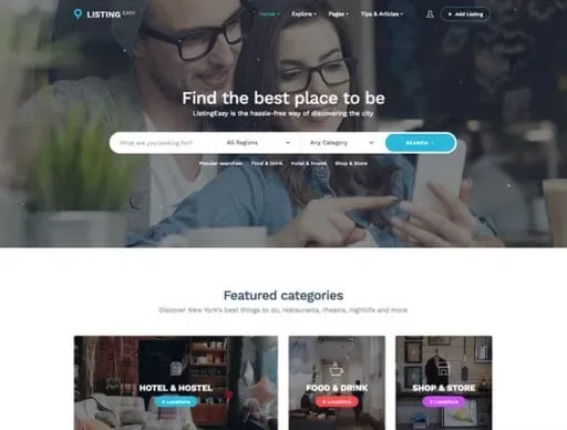 ListingEasy WordPress Theme product artwork