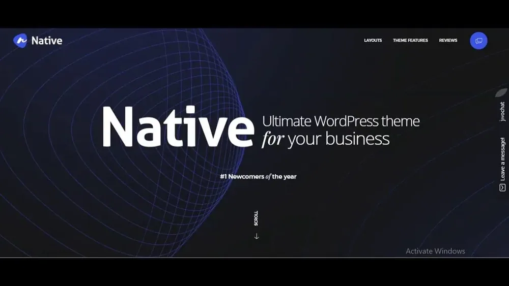 Native – Stylish Multi-Purpose Creative WP Theme product artwork