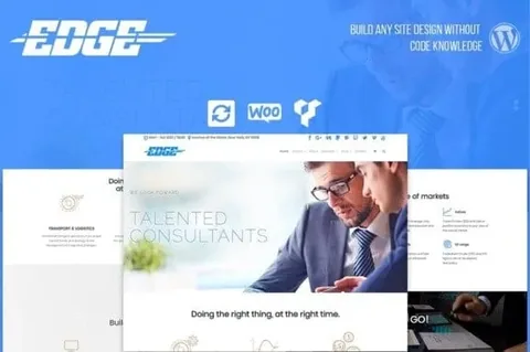 Edge WordPress Theme product artwork