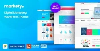 Markety – SEO & Digital Marketing WordPress Theme product artwork