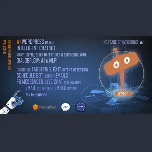AI ChatBot for WordPress product artwork