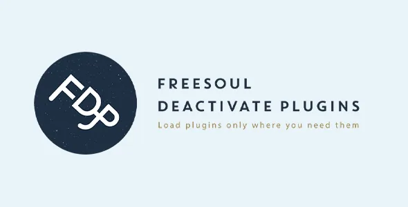 Freesoul Deactivate Plugins Pro product artwork