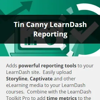 Tin Canny LearnDash Reporting – Uncanny Owl product artwork
