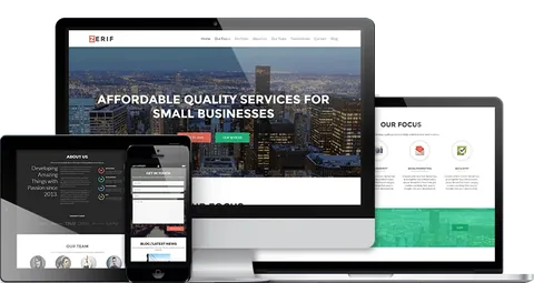 Zelle Pro (Zerif Pro) WordPress Theme product artwork