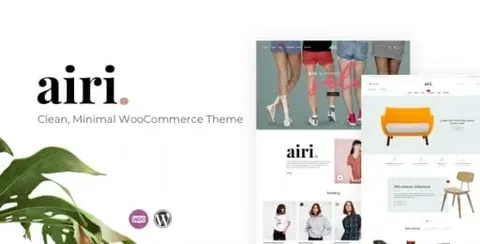 Airi – Clean, Minimal WooCommerce Theme product artwork