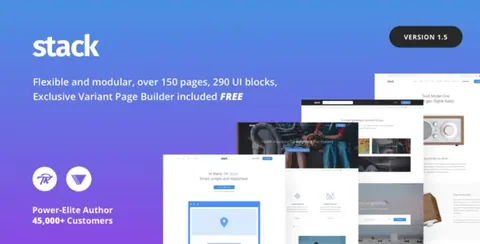Stack – Multi Purpose WordPress Theme product artwork
