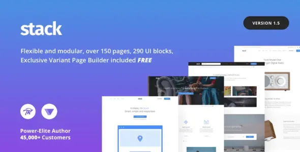 Stack – Multi Purpose WordPress Theme product artwork
