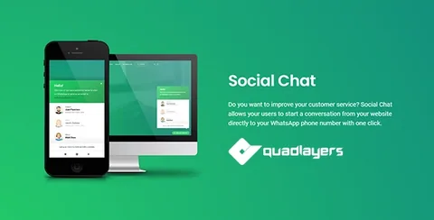 QuadLayers Social Chat PRO product artwork