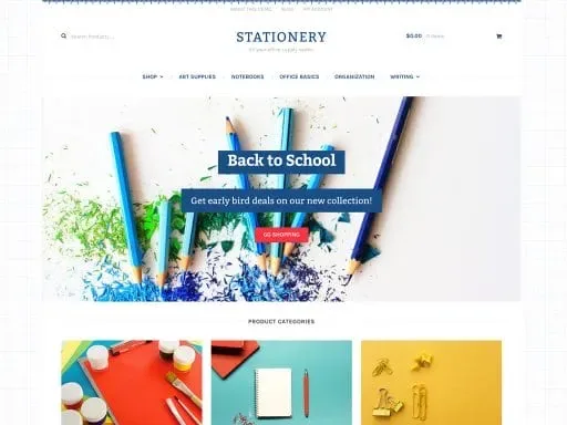 Stationary Storefront Theme product artwork