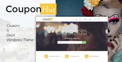 CouponHut – Coupons & Deals WordPress Theme product artwork