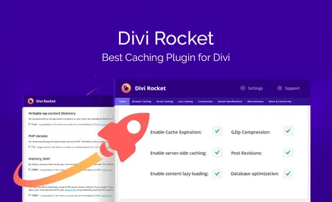 Divi Rocket product artwork