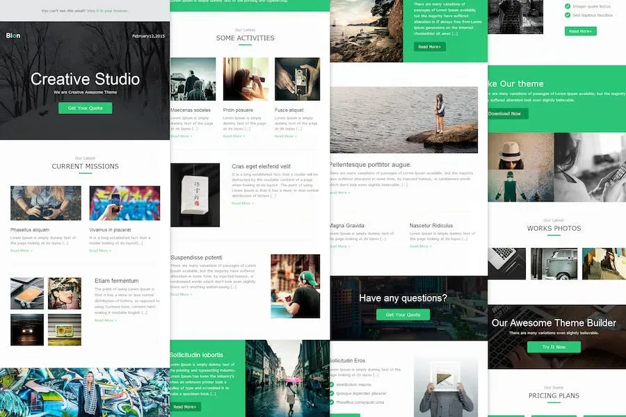 Bion – Responsive Email Template product artwork