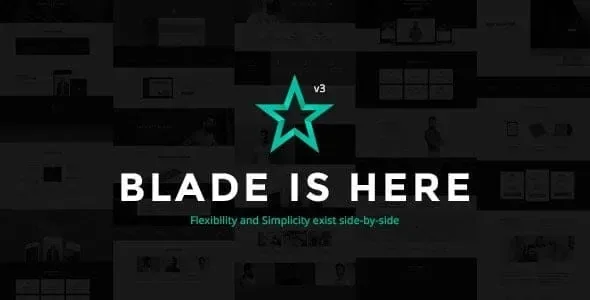 Blade – Responsive Multi-Functional Theme product artwork