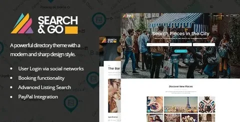 Search & Go – Smart Directory Theme product artwork