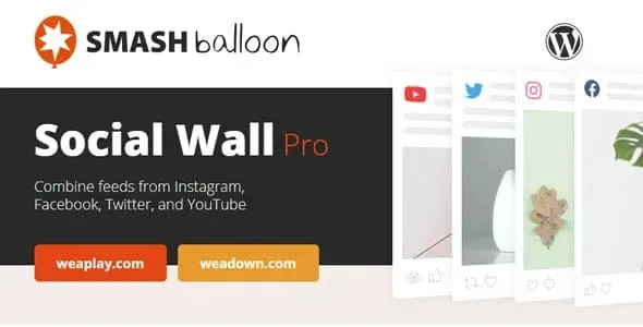 Smash Balloon Social Wall product artwork