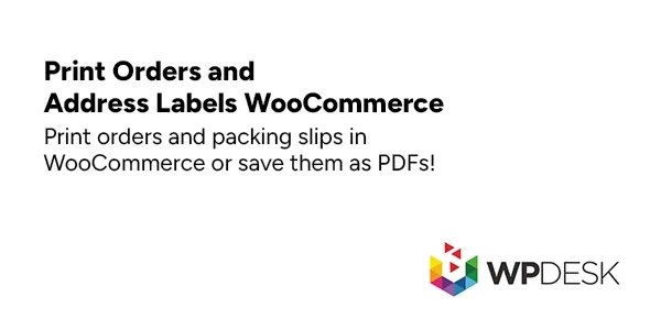 Print Orders and Address Labels WooCommerce product artwork