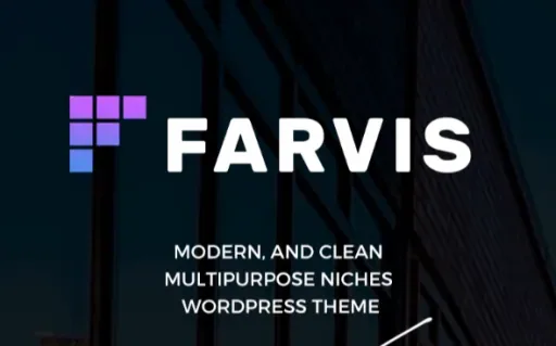 Farvis – Multipurpose WordPress Theme product artwork