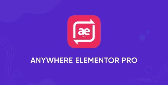 AnyWhere Elementor Pro WordPress Plugin product artwork