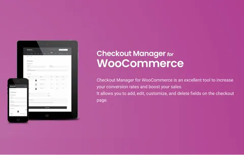 WooCommerce Checkout Manager PRO product artwork