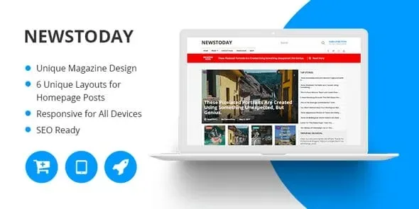 MyThemeShop NewsToday WordPress Theme product artwork