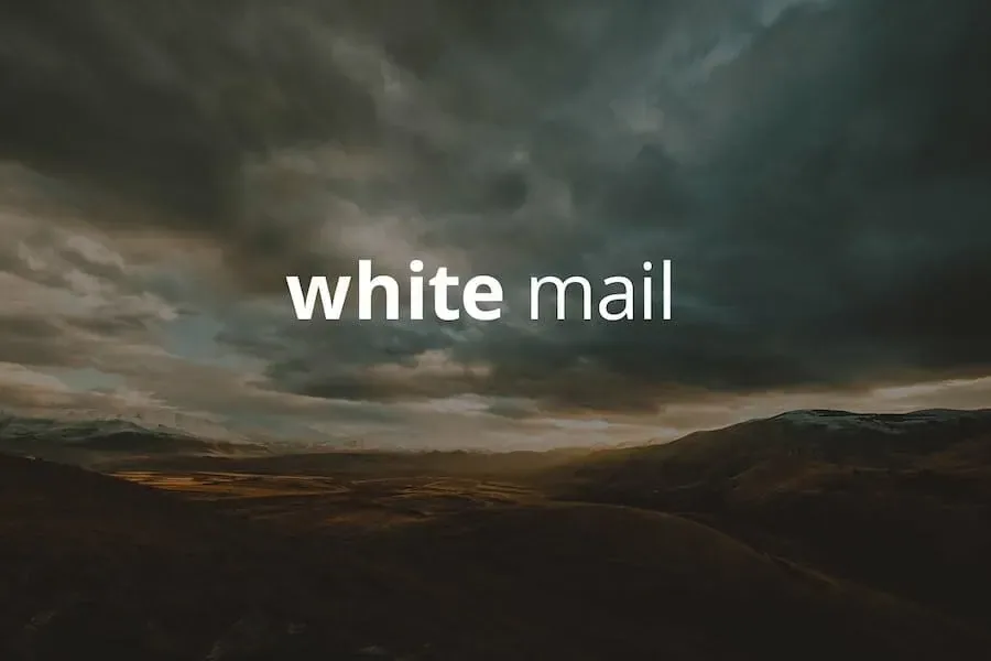 White Mail – Responsive E-mail Template product artwork