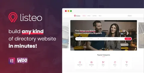 Listeo – Directory & Listings With Booking – WordPress Theme product artwork