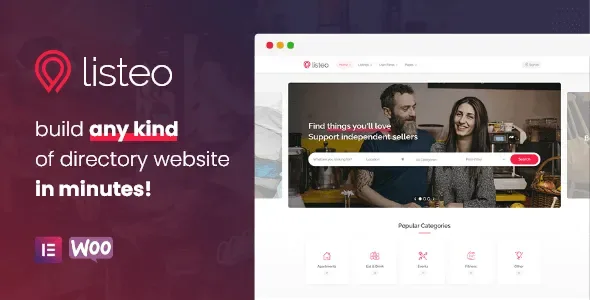 Listeo – Directory & Listings With Booking – WordPress Theme product artwork