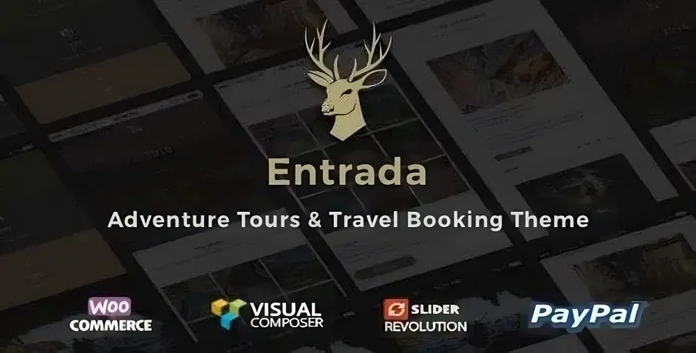 Entrada Tour Travel Booking WordPress Theme product artwork