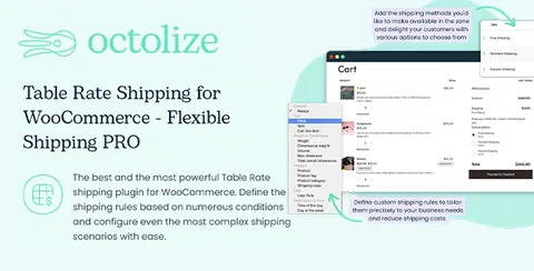 Table Rate Shipping for WooCommerce Flexible Shipping PRO product artwork