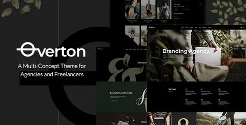 Overton – Creative Theme for Agencies and Freelancers product artwork