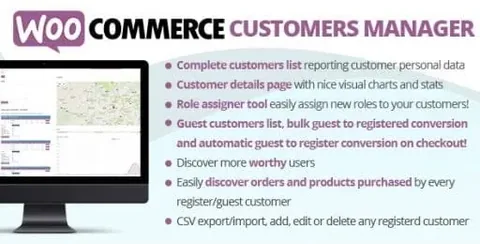 WooCommerce Customers Manager product artwork