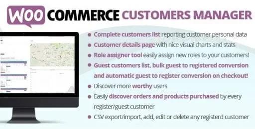 WooCommerce Customers Manager product artwork