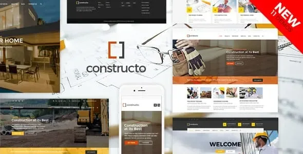 Constructo – Construction WordPress Theme product artwork