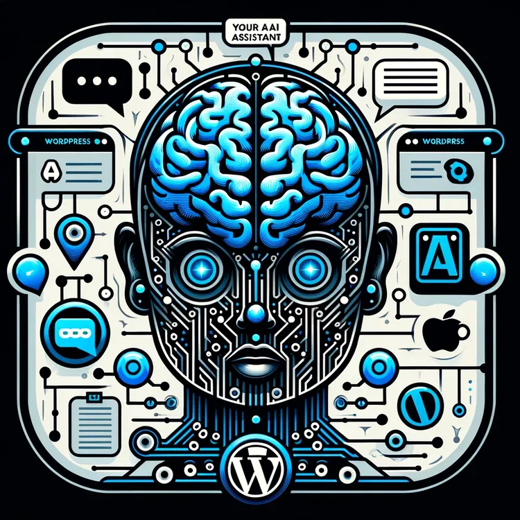 Your AI Assistant for WordPress – OpenAI – ChatGPT product artwork