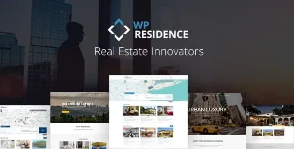 Residence Real Estate WordPress Theme product artwork