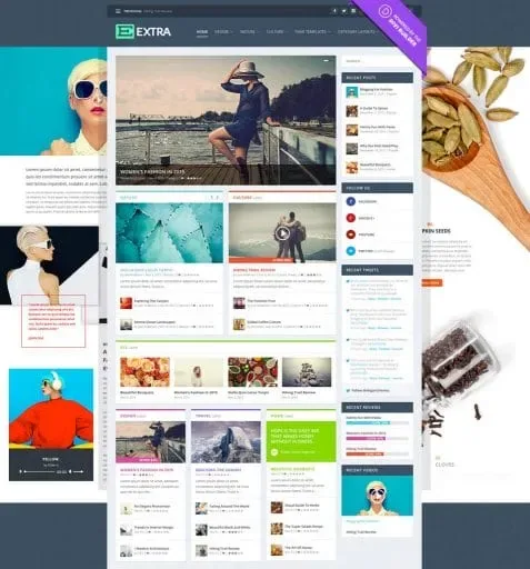 Elegant Themes – Extra product artwork
