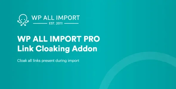 WP All Import Pro Link Cloaking Add-On product artwork