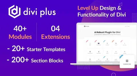 Divi Plus product artwork