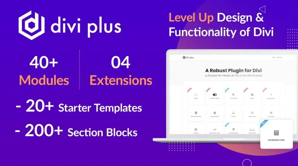 Divi Plus product artwork