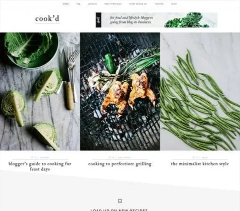 Cook’d Pro Theme product artwork