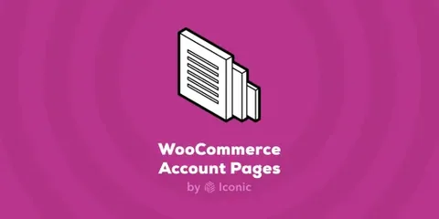 WooCommerce Account Pages product artwork