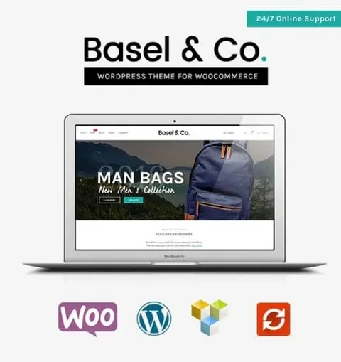 Basel – WordPress Responsive eCommerce Theme product artwork