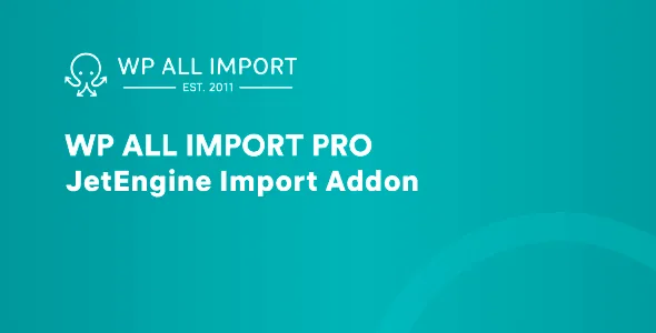 WP All Import JetEngine Add-on product artwork