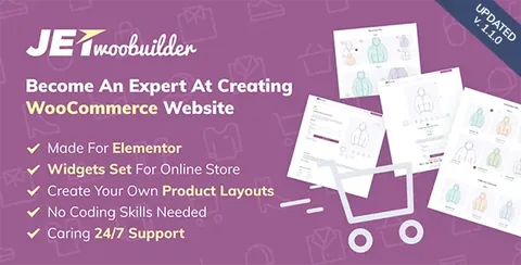 JetWooBuilder Plugin for Elementor product artwork