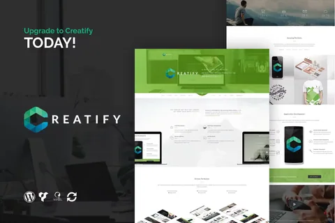 Creatify – Multipurpose Business WordPress Theme product artwork